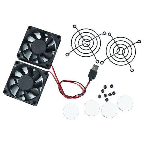 1Set Cooling Fan USB Fan Cooler for A-SUS RT-AC68U/AC86U/AC87U/R8000 Router ► Photo 1/6