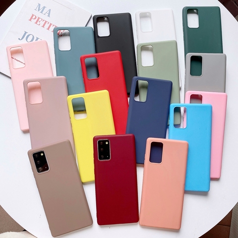 Soft TPU Case For OPPO Realme X7 X50 X2 Pro XT X Cover Candy Color Matte Silicone Phone Case For OPPO Realme 7 6 5 3 Pro Fundas ► Photo 1/6