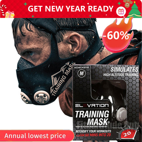 Running Sport Mask Fitness Workout Resistance  Cardio Endurance Sports Mask For Fitness training Sport Mask 3 ► Photo 1/6