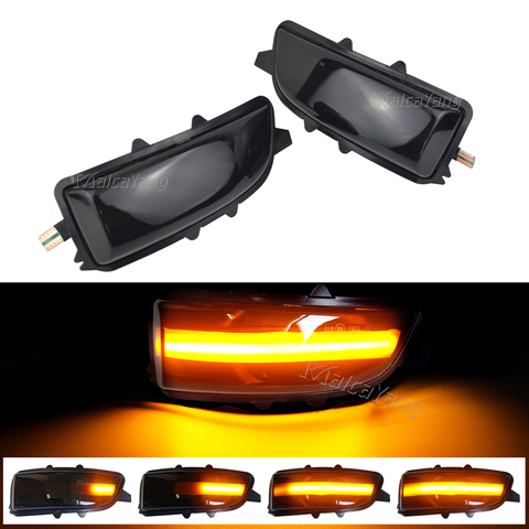 For Volvo C30 C70 S40 S60 V40 V50 V70 2008- 2010 LED Dynamic Turn Signal Light Side Mirror Sequential Lamp Blinker Indicator ► Photo 1/6