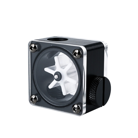 Black ,White Water Flow G1/4''x3  Thread Water Cooling POM Flower ,Computer Cooling Accessory ,Drop Shipping ► Photo 1/5