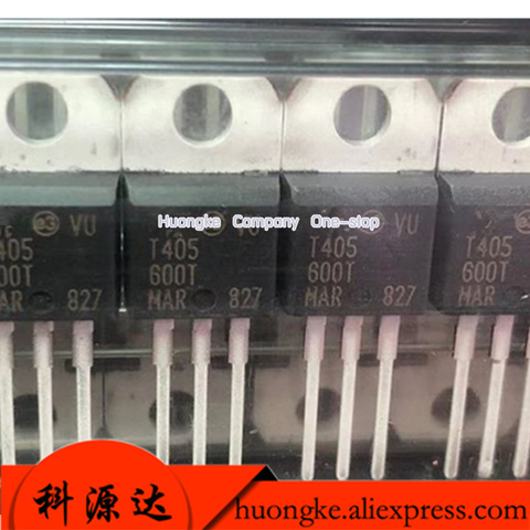 10PCS/LOT T405-600B 600V 4A TO-252 T405-600 405-600B   T40560  T405-600T TO-220 T405-600H TO-251 Thyristor TRIAC 600V 31A ► Photo 1/6