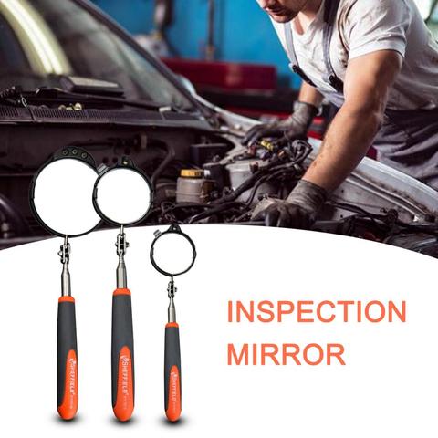Universal Auto Telescopic Detection, Convex Mirror For Car Inspection