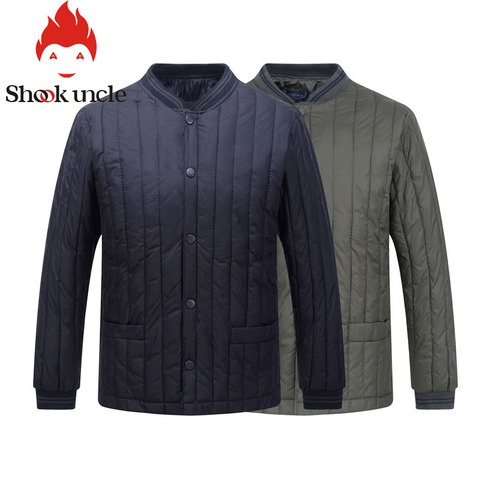 Winter elderly Male Cotton wear thickening tank long sleeve Winter Parka Jacket Men Casual Cotton Warm Coat For Man Outerwear ► Photo 1/6