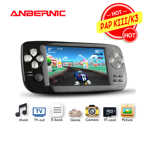 ANBERNIC Portable Handheld Game Console 64Bit Flash Video Juego Video Game Console PAP KIII/K3 Plus Children Gift 07 Retro game ► Photo 1/5