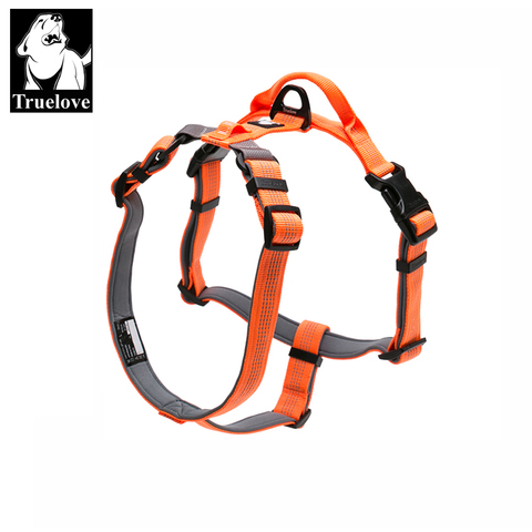 Truelove Pet Harness Adjustable Reflective Nylon with Collar Leash LED Light Neoprene Padded Hiking Running TLH6171 Dropshipping ► Photo 1/6