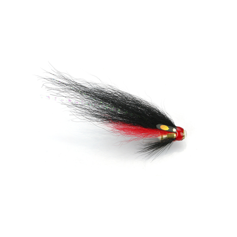 Fat Back Black Loop Bottle Tube Fly Salmon Sea Trout Flies (8-pack) ► Photo 1/5