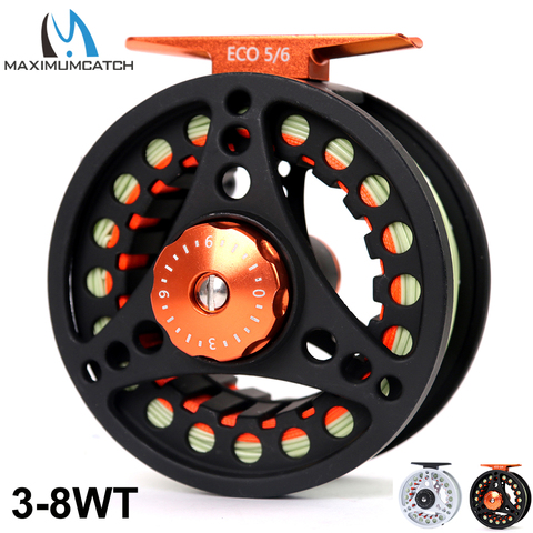 Maximumcatch Fly Fishing Reel and Line Combo 3-8wt Fly Reel Orange Backing  Line Green Fly Line Fishing Combo - Price history & Review, AliExpress  Seller - MaxCatch Outdoor