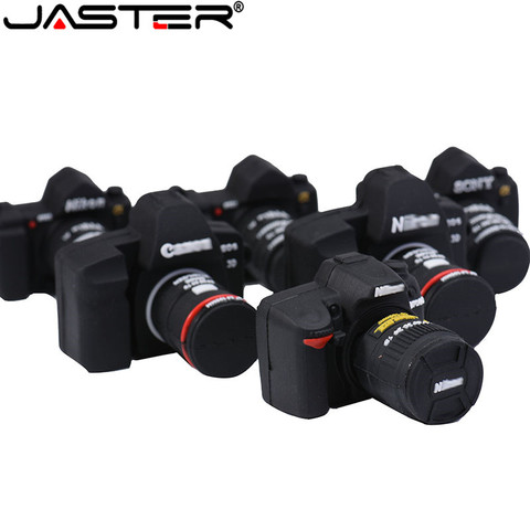 JASTER Creative U disk small camera model series usb flash drive usb 2.0 4GB/8GB/16GB/32GB/64GB/128GB flash memory U disk gift ► Photo 1/6