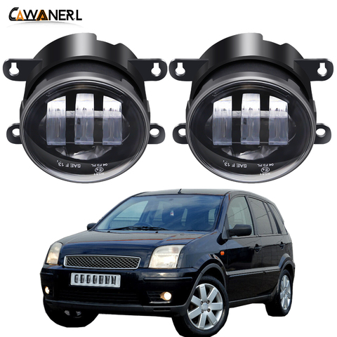 LED Fog Light Car Front Bumper Fog Lamp DRL White Amber 12V For Ford Fusion Estate JU 2002 2003 2004 2005 2006 2007 2008 ► Photo 1/6