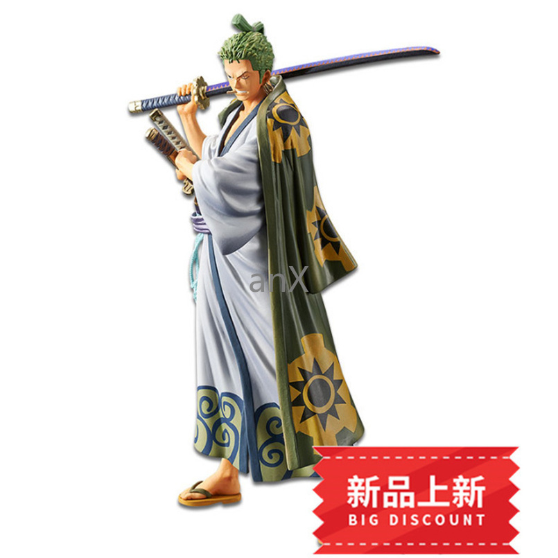 Figura de Ação One Piece Roronoa Zoro, Art King, Modelo Anime Sauron,  Coleção Toy Gift, 18cm - AliExpress