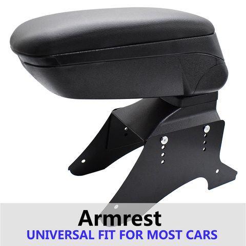 New Pu Leather Car Center Console Front Armrest Box For Arm Rest Comfortable Leather ► Photo 1/6