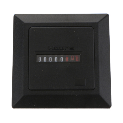 Square Counter LCD Digital 0-99999.9 Hour Meter Hourmeter Gauge AC 220-240V ► Photo 1/6