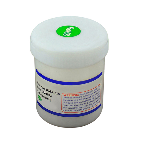 New RMA-218 100g BGA Solder Paste Flux For Reballing Soldering Repair Accessories ( White ) ► Photo 1/2