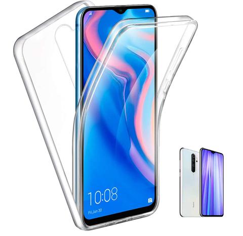 360 Full Body Case for Xiaomi Redmi Note 8 Pro 9 9S 7 7A 9A 6 5 4 6A Mi 9 Lite A3 9T A2 8T Double Sided Silicone TPU Transparent ► Photo 1/6