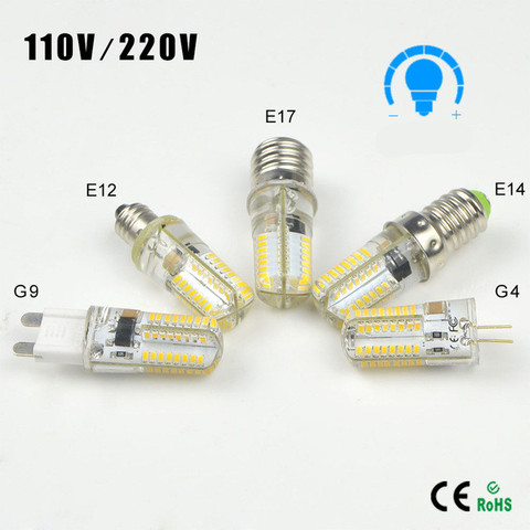 free shipping 3W 9w 12w 15w G9 G4 E14 led SMD3014 48 60LEDS 220V 12V g 9 Spotlight Led lamp Light Downlight Led Bulbs Warm/White ► Photo 1/6