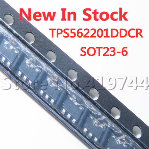 10PCS/LOT Quality 100% TPS562201DDCR TPS562201 2201 SOT23-6 SMD switching regulator chip In Stock New Original ► Photo 1/2