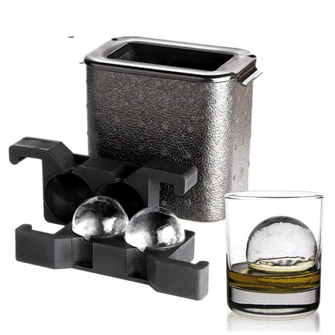 Crystal Clear Ice Ball Maker - Ice Ball Spherical Whiskey Tray Mould  ice cream party  ice cube mold ► Photo 1/6