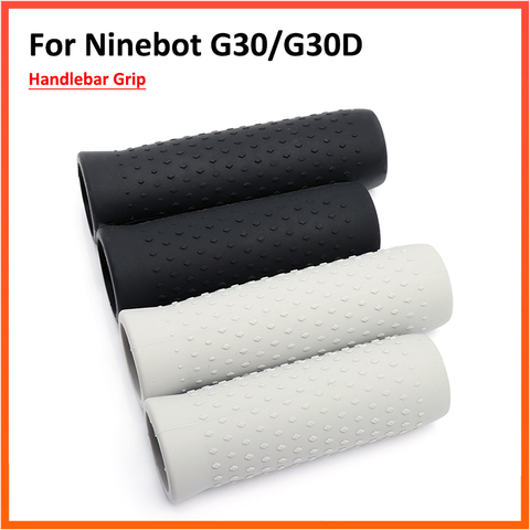 Handlebar Grip for Ninebot MAX G30 G30D KickScooter Electric Scooter Anti-slip Silicone Scooter Grip Cover Rubber Parts 1Pair ► Photo 1/6