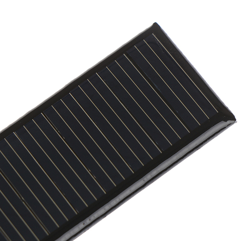 Hot New 84*28mm Mini 5.5V 20MA Mono Solar Panel For DIY Toy/Solar Lawn Light Sensor Lights/ Solar Flashlight  5.5V Wholesale ► Photo 1/6