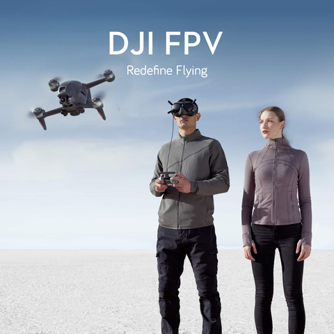 DJI FPV Combo Include DJI FPV Goggles V2 & DJI FPV Drone High Definition 4K/60fps Wide 150° FOV 28ms HD Low-Latency Transmission ► Photo 1/6