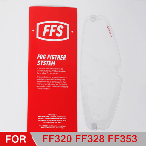 Original LS2 FF353 helmet visor clear anti-fog patch suitable for ls2 ff328 ff320 Helmet Lens Anti-fog Film ► Photo 1/1