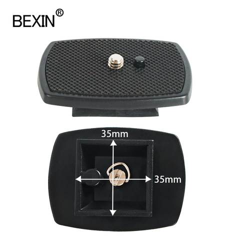 BEXIN small tripod plate quick release plate dslr stand mount plate camera plate for Yunteng vct668 st666 690 dslr camera tripod ► Photo 1/6