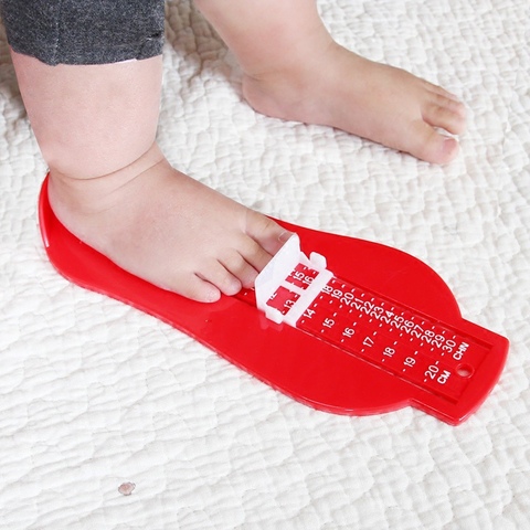 4 Colors Baby Foot Ruler Kids Foot Length Measuring device child shoes calculator for children Infant Shoes Fittings Gauge Tools ► Photo 1/6