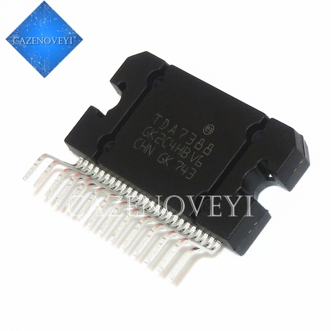 2pcs/lot TDA7388 ZIP25 TDA7388A YD7388 ZIP 7388A ZIP-25 42W quad bridge car radio amplifier new and original In Stock ► Photo 1/1