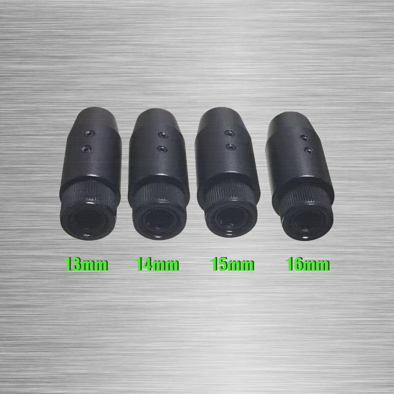 Details about   Barrel End Threaded Adapter 1/2 UNF Adapter For 13-16MM Diameter Muzzle Device 