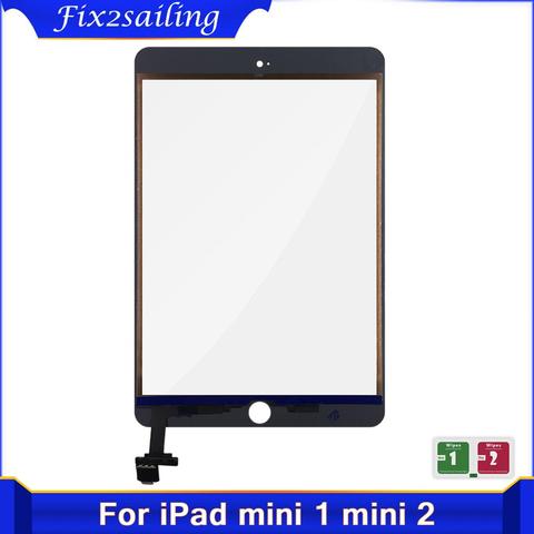 NEW For iPad Mini 2 A1489 A1490 A1491 Touch Screen Digitizer + IC Chip Connector Flex TouchScreen Panel replace ► Photo 1/6