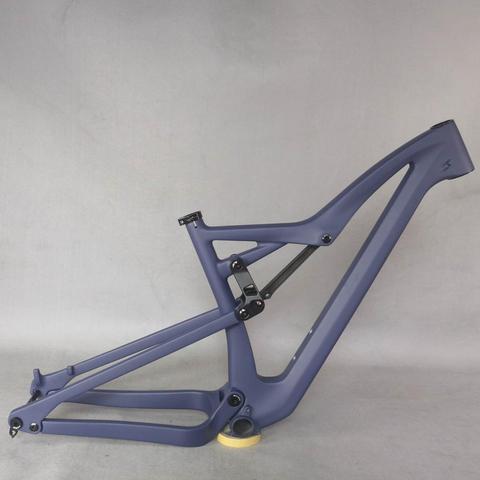 new Full Suspension ALL  Mountain Bike Frame carbon fiber MTB frame FM10  accept custom painting Enduro frame ► Photo 1/6