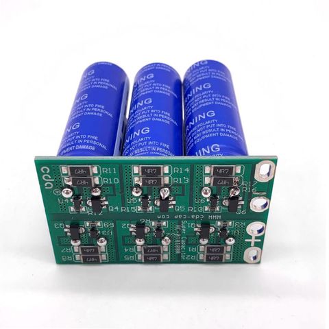 2022 New 6pcs 16V 16.6F Super Capacitor High Current 2.7V 100F Double Row Ultracapacitor ► Photo 1/1