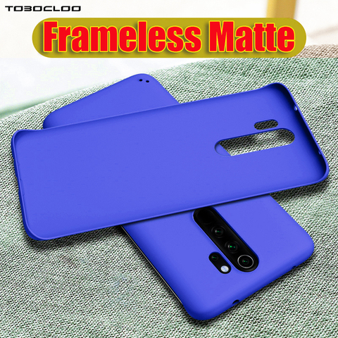 Frameless Case For XiaoMi Mi 10 9 SE Lite RedMi Note 8 Pro 7 7A 6 6A K20 Pro K30 Mi 9 Lite 9T Pro Mi9 Hard PC Solid Matte Cover ► Photo 1/6