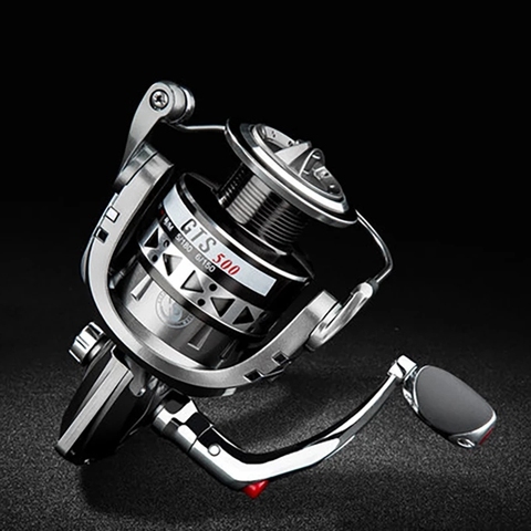 2022 TEBEN GTS1000 Spinning Fishing Reel Metal 5.2:1 18KG Max Drag Stainless Steel Handle Seawater Carp Ice Winter Fishing Gear ► Photo 1/6