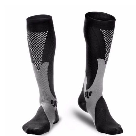 Hot Calf Shin Leg Running Fitness Cross Fit Football Socks Men Sports Socks Stylish Elegant Fashion Compression ► Photo 1/6