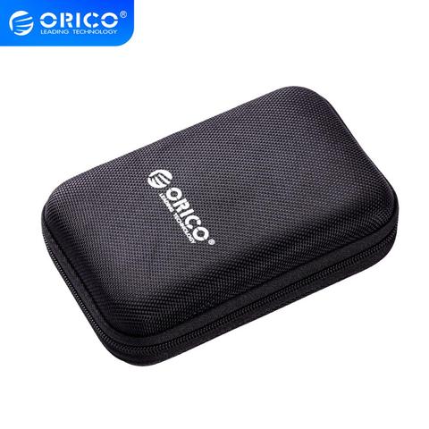 ORICO 2.5 Inch HDD SSD Protection Bag Nylon Zipper Pouch Mini Power Bank Caseelectronic Organizer Carrying Case ► Photo 1/6