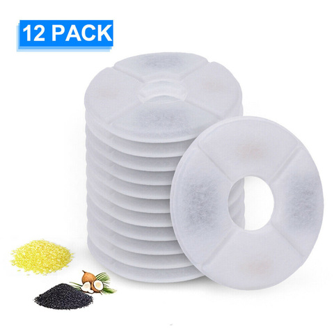 Activated Carbon Filters For Automatic Cat Water Fountain Filters Replacement Filters for Pet Drinking Fountain Water Dispenser ► Photo 1/6
