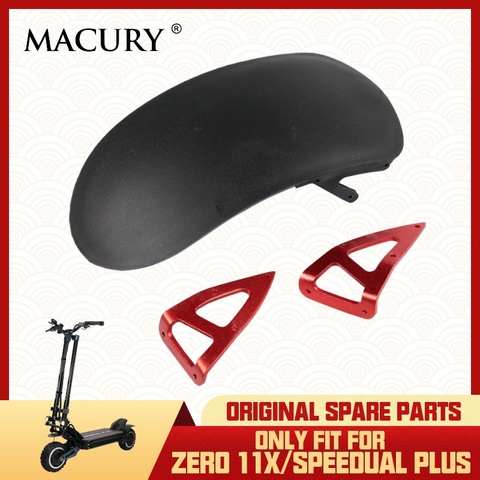 Original Front & Rear Fender Mudguard for ZERO 11X Zero11X SPEEDUAL PLUS X11 Electric Scooter Wheel Cover Macury Spare Parts ► Photo 1/6