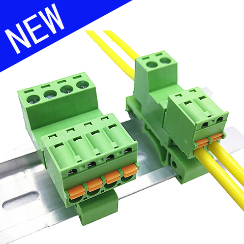 2EDG 5.08mm Pitch Pluggable Terminal Block Connector 2PIN 3PIN 4PIN 5PIN 6PIN 7PIN 8PIN 9PIN 10PIN 11/12PIN Rail terminal block ► Photo 1/5