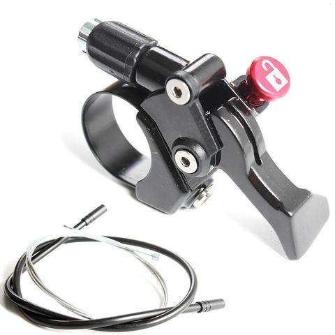 MTB Mountain Bike Bicycle Front Fork Remote Lockout Levers Switch with Cable Bike Accessories ► Photo 1/6