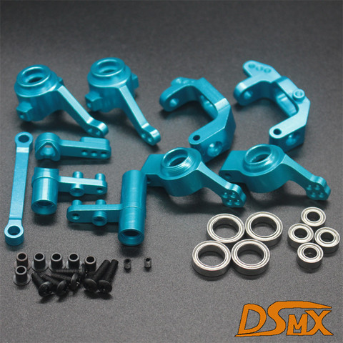 HSP 1/10 Aluminum alloy Steering combination Upgrade kit 102010 102011 102012 102057 102040 102068 For 94123 94111 94108 94118 ► Photo 1/5