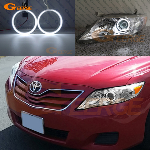 For Toyota Camry V40 facelift 2010 2011 Excellent Ultra bright CCFL Angel Eyes kit Halo Ring ► Photo 1/6