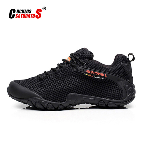 mountain trekking shoes men hiking shoes men waterproof ultra-light climbing shoes outdoor sports shoes men 224-6-11 ► Photo 1/6