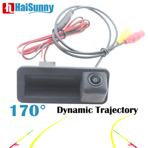 Rear View Camera HD Fisheye Dynamic Night Vision Trunk Handle For Land Rover Freelander 2 Ford Monde S-Max Focus 2C 3C Fiesta ► Photo 1/6