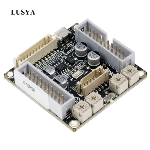 Lusya ADAU1701 Enthusiast 2.1 DSP Professional Audio digital processing unit dsp Pre-Amp Tone plate volume control board T0499 ► Photo 1/6