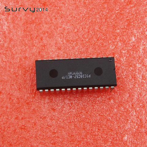1 PCS PIC16C57-RCI/P PIC16C57 DIP28 MICROCHIP IC MCU 8BIT 3KB OTP diy electronics ► Photo 1/6