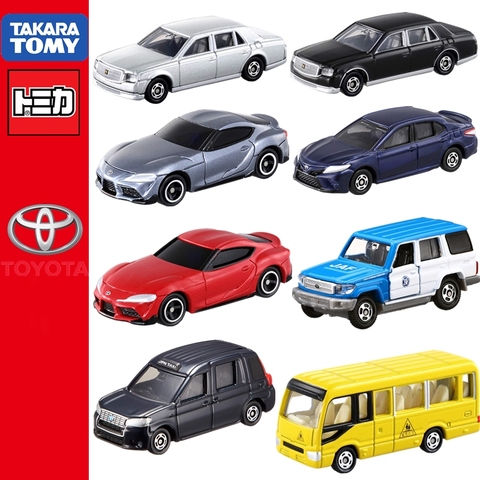 TAKARA TOMY TOMICA Toyota Series Car Hiace Crv Diecast Baby Toys Collection Funny Vehicle Mould Pop Bus Model Kit ► Photo 1/5