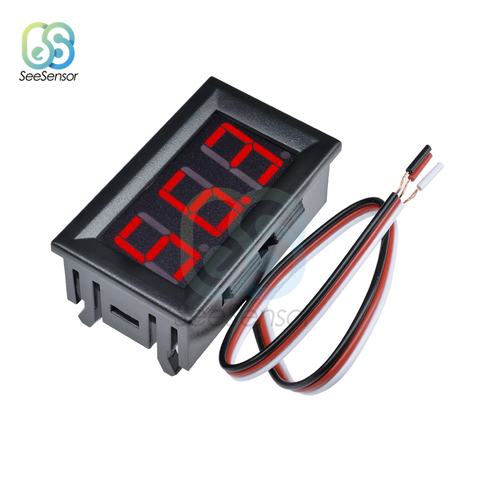 DC 0V to 99.9V Mini Digital Voltmeter LED Voltage Meter Display Red Green Blue Low Power Panel Meter ► Photo 1/6
