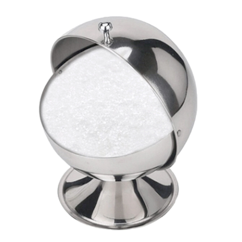 Stainless Steel Spherical Sugar Bowl Seasoning Bottle Spice Jar Tank Can ► Photo 1/6